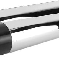 Tbr Comp S Slip-on Touring M8 Chrome W/black End Cap - Harddrive Products