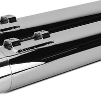 Tbr Comp S Slip-on Touring M8 Chrome W/polished End Cap - Harddrive Products