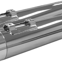 Tbr Comp S Slip-on Touring M8 Chrome W/slash Polished Cap - Harddrive Products