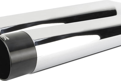Tbr Comp S Slip-on Touring Tc Chrome W/blk Aluminum End Cap - Harddrive Products