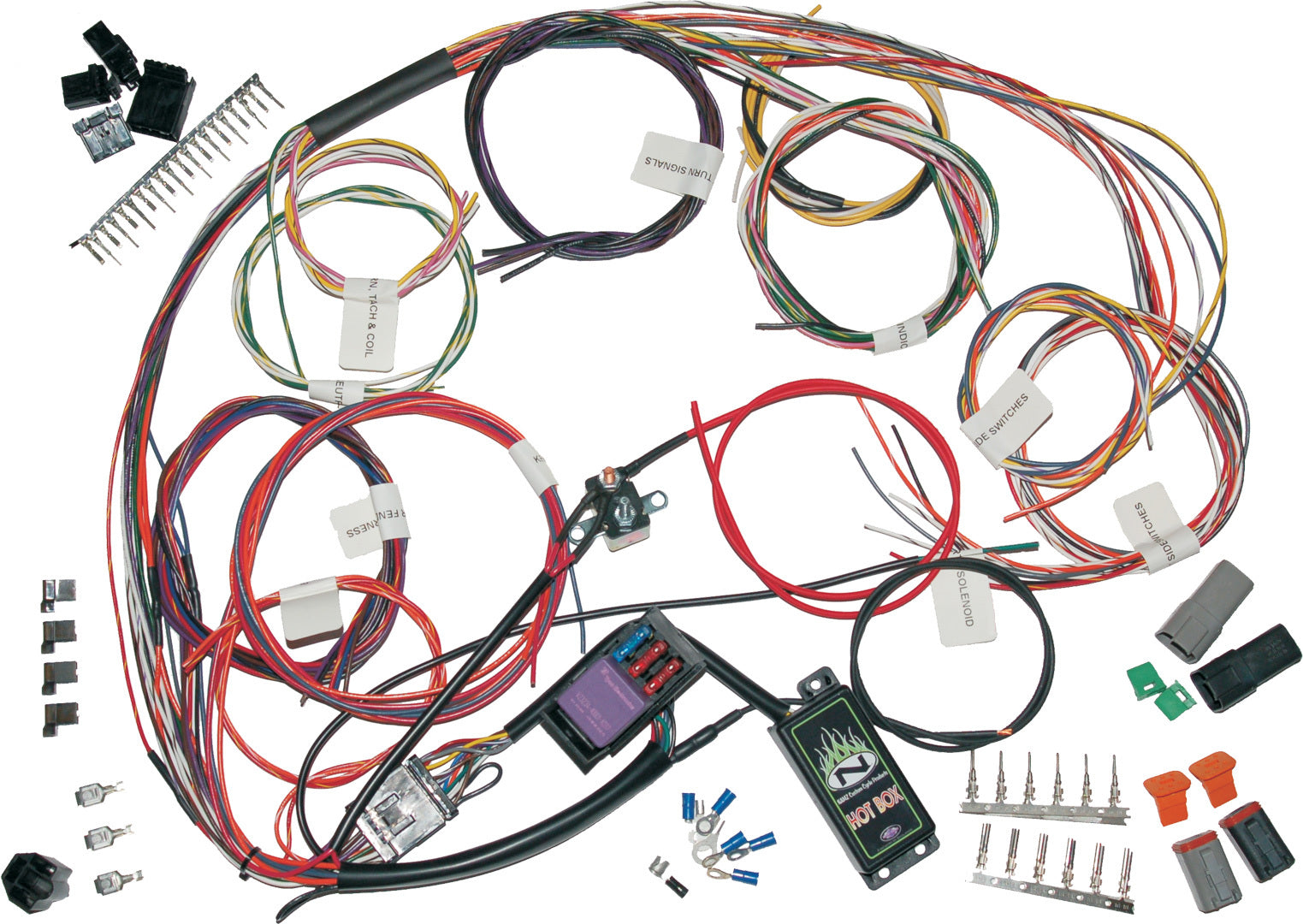 Namz Custom Cycle Complete Bike Harness W/starter Relay - Harddrive Products
