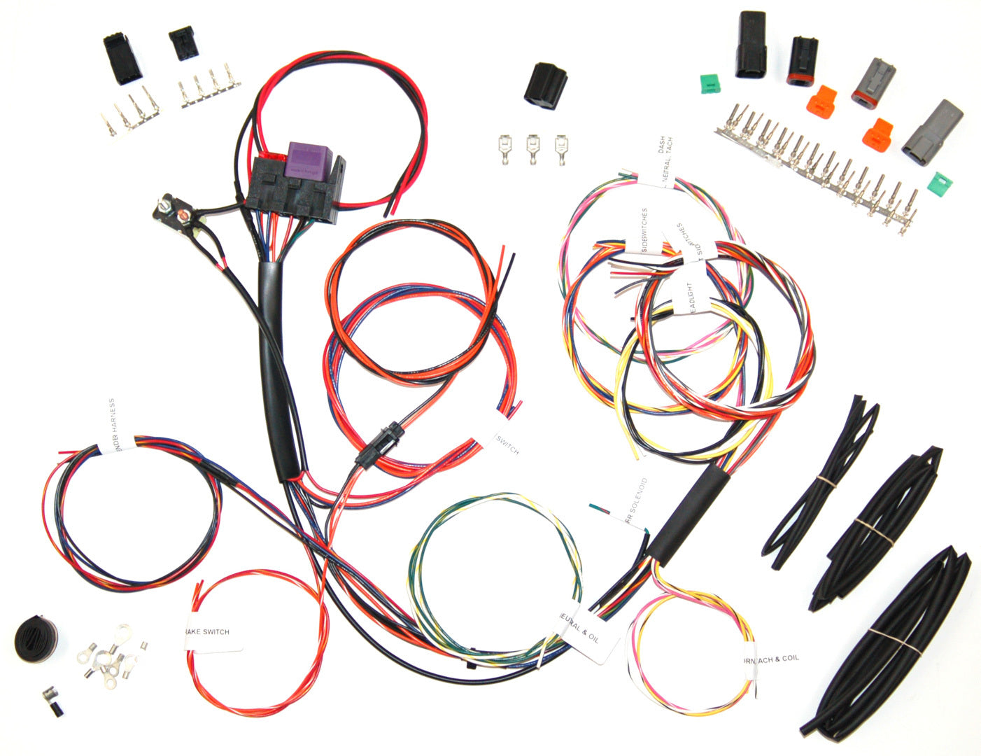 Namz Custom Cycle Complete Bike Harness W/starter Relay Version 1 - Harddrive Products