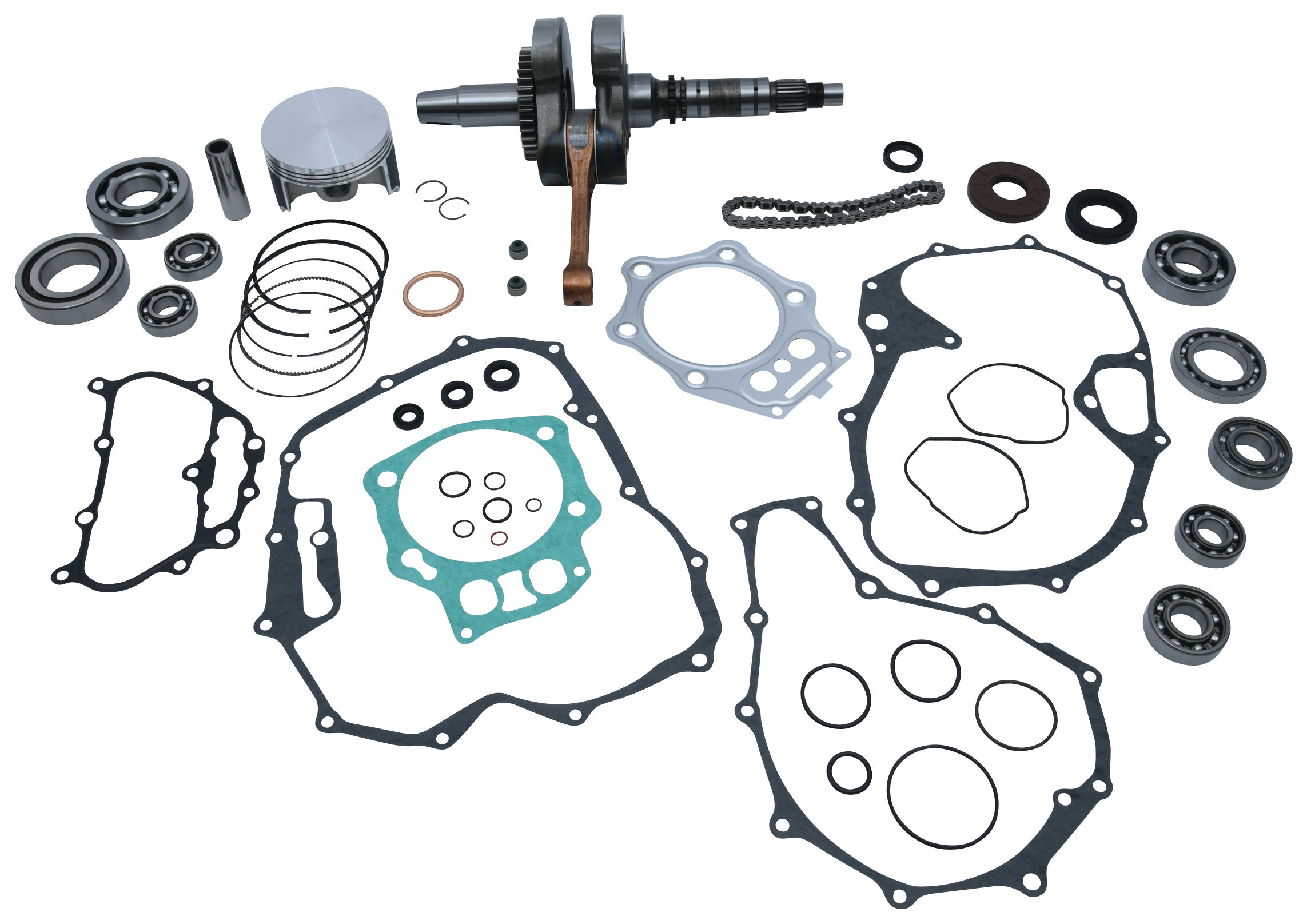 Vertex Complete Engine Rebuild Kit Os Piston +0.5mm Hon - Atv Performance Products