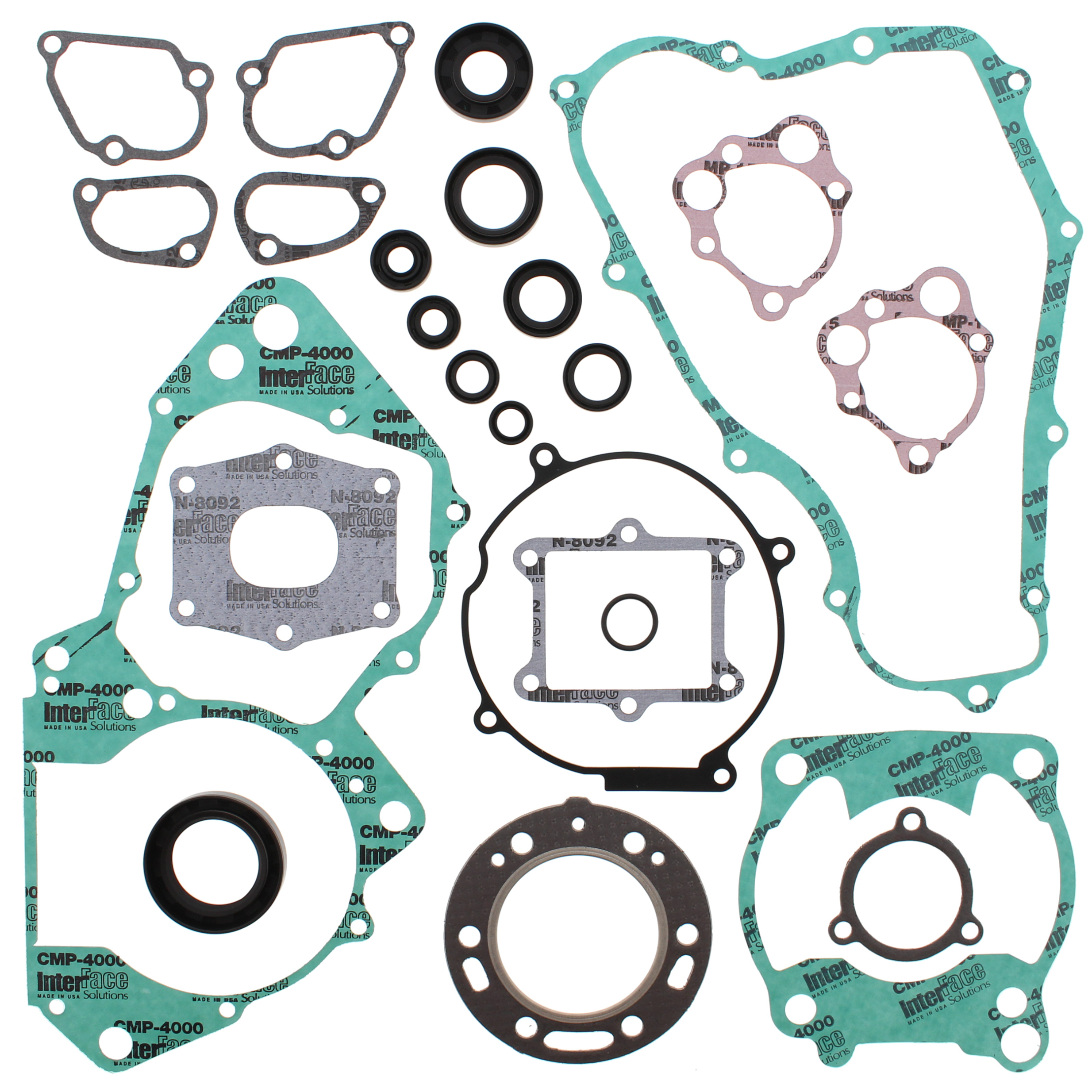Vertex Complete Gasket Set With Oil Seals - Offroad Collection
