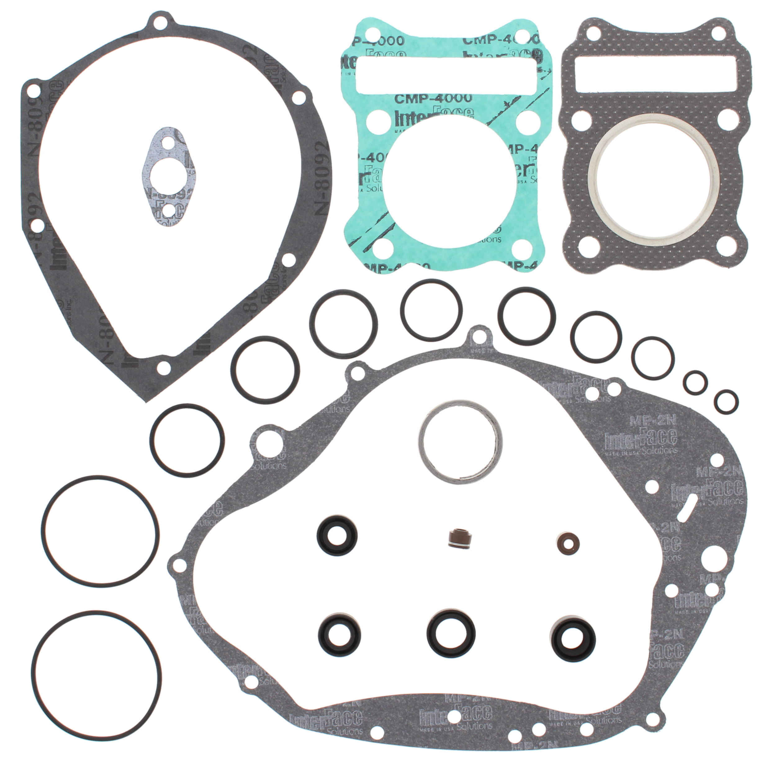 Vertex Complete Gasket Set With Oil Seals - Offroad Collection