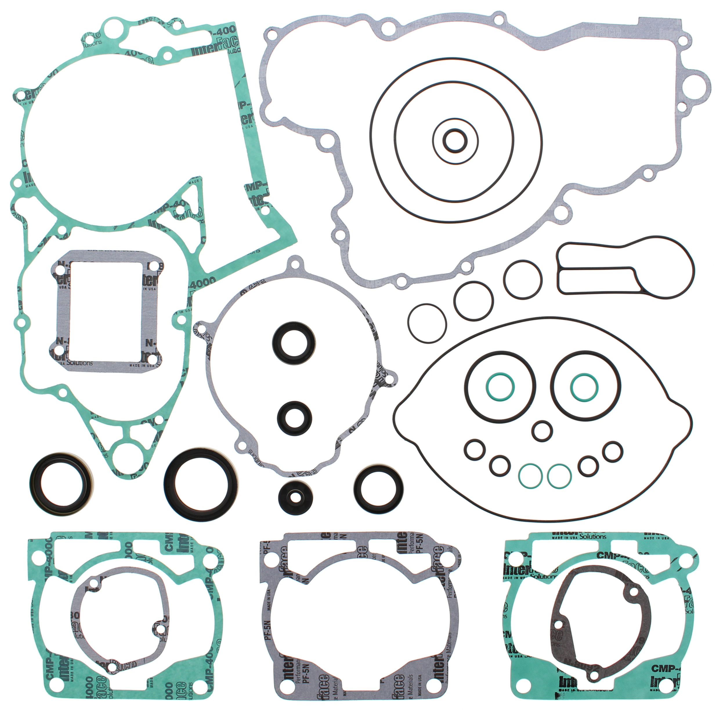 Vertex Complete Gasket Set With Oil Seals - Offroad Collection