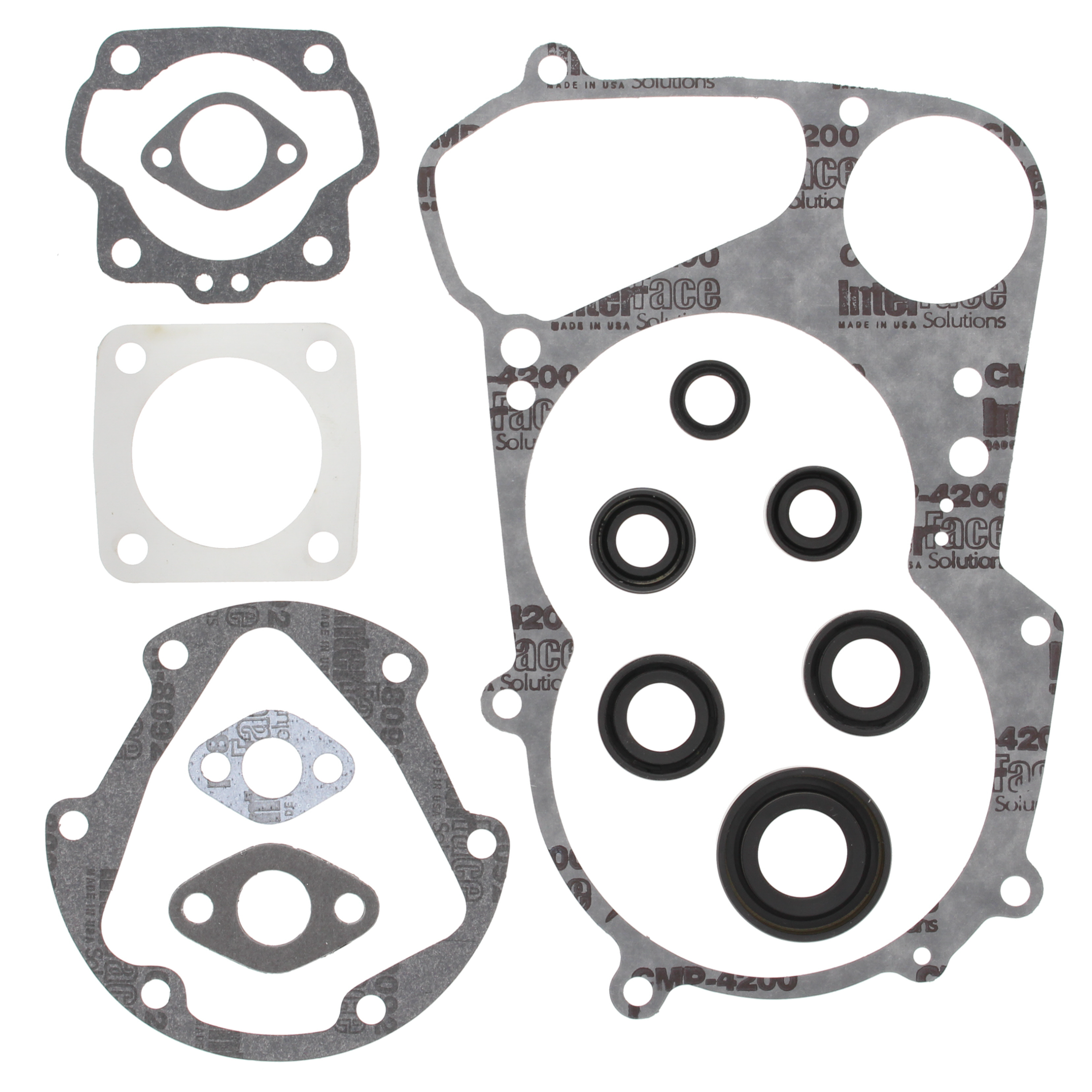 Vertex Complete Gasket Set With Oil Seals - Offroad Collection