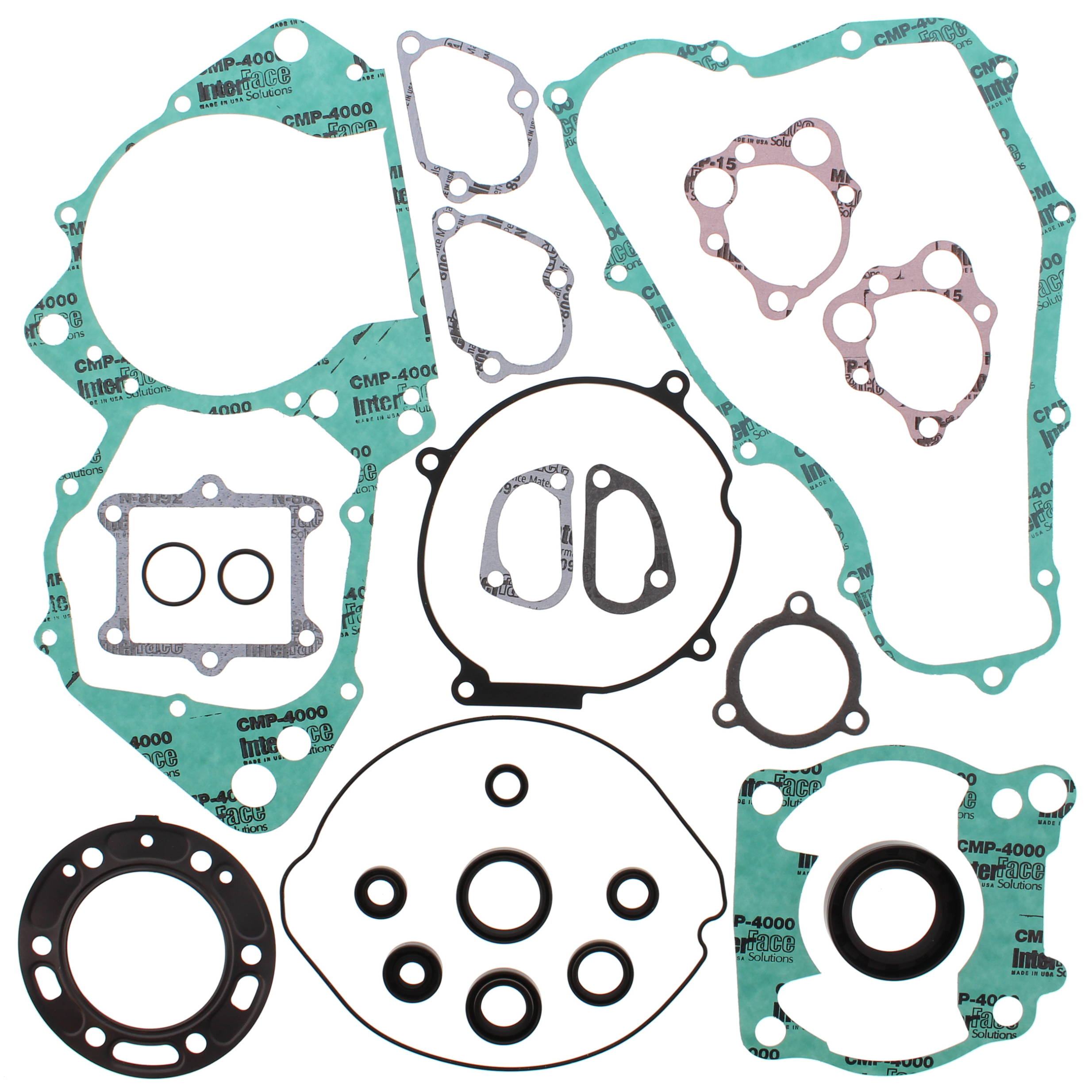 Vertex Complete Gasket Set With Oil Seals - Offroad Collection