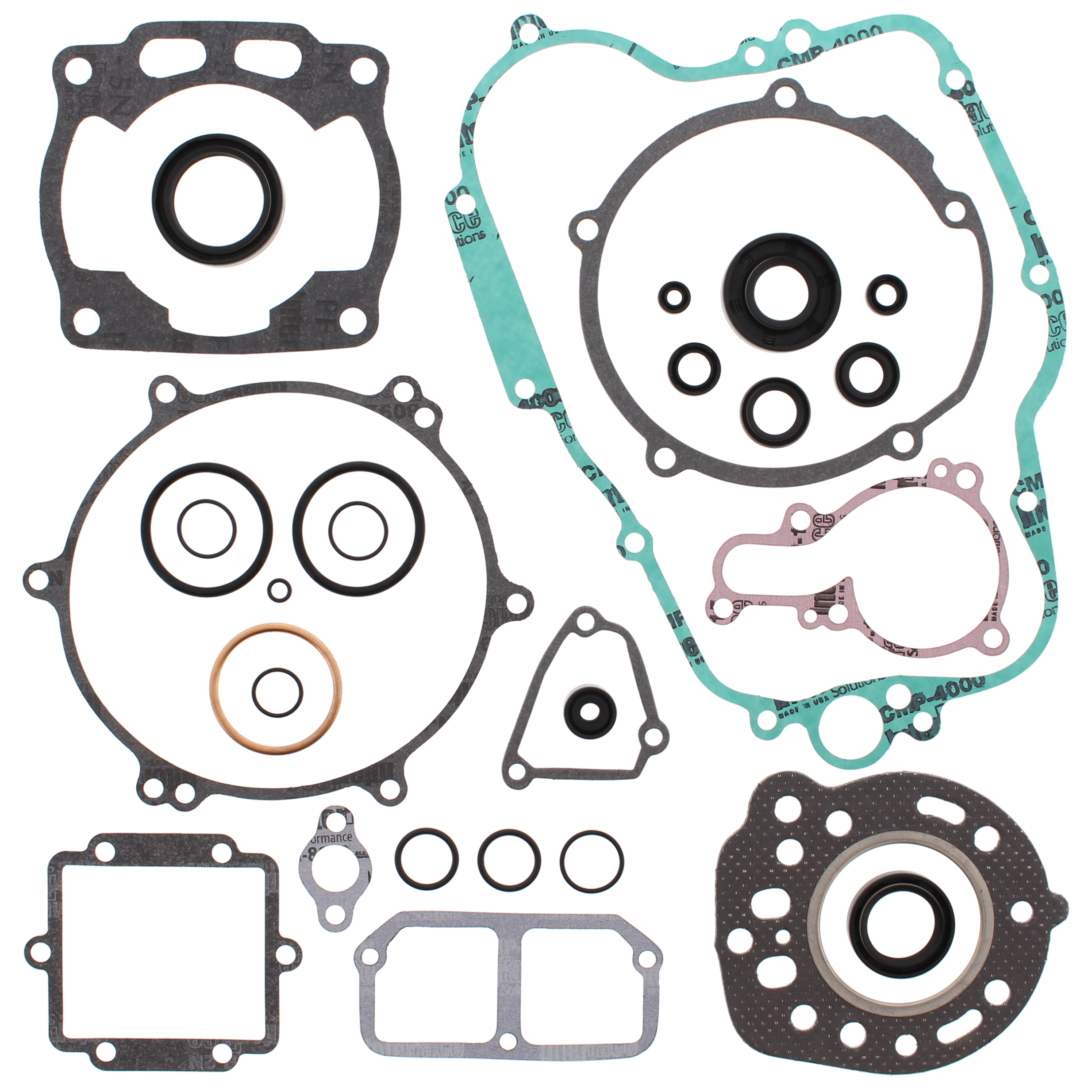 Vertex Complete Gasket Set With Oil Seals - Offroad Collection