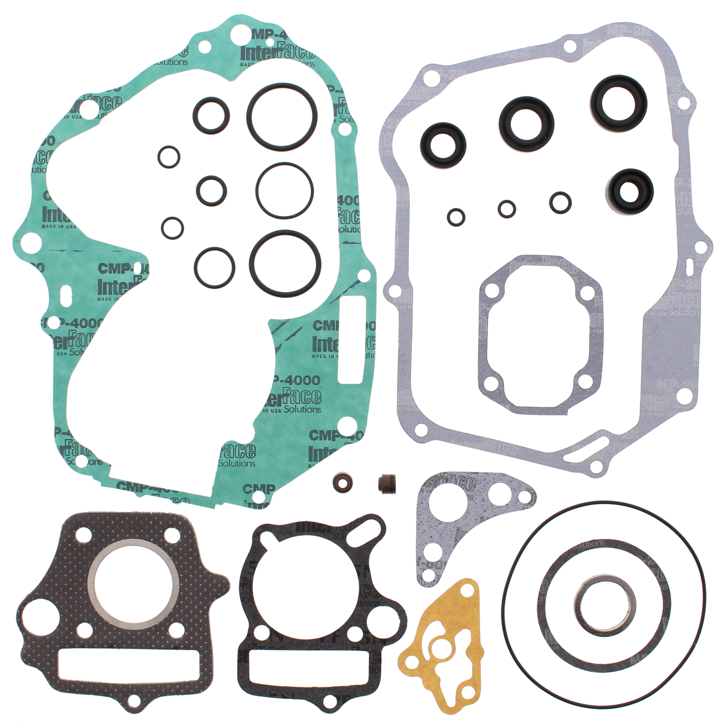 Vertex Complete Gasket Set With Oil Seals - Offroad Collection