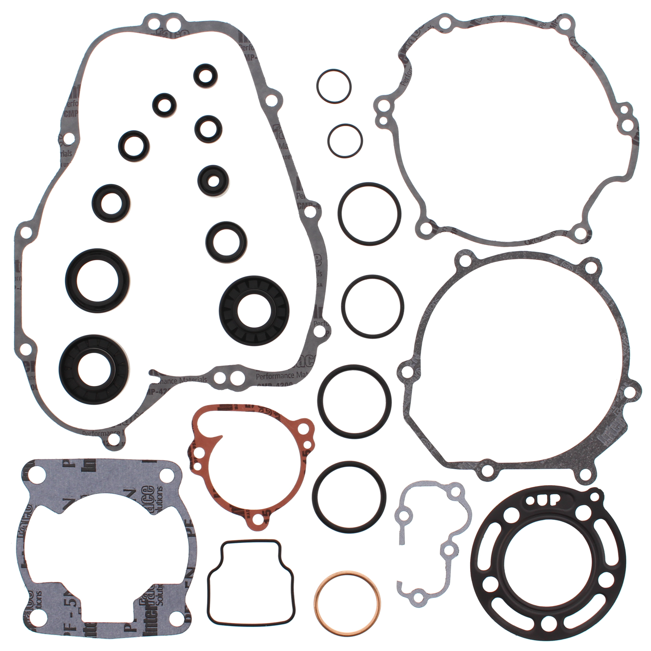 Vertex Complete Gasket Set With Oil Seals - Offroad Collection