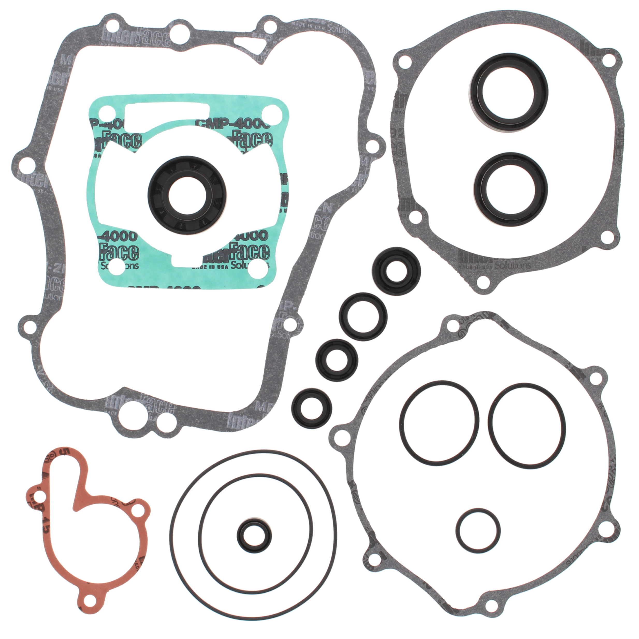 Vertex Complete Gasket Set With Oil Seals - Offroad Collection