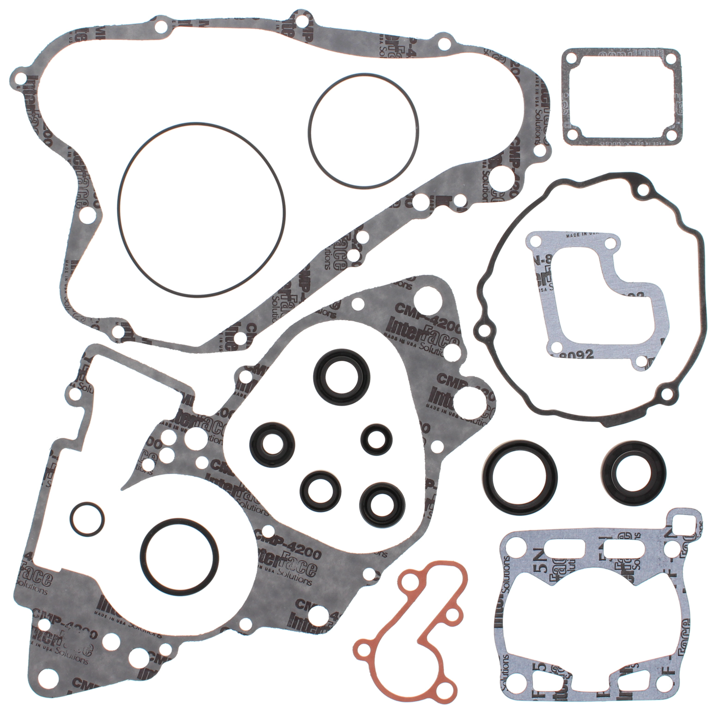 Vertex Complete Gasket Set With Oil Seals - Offroad Collection