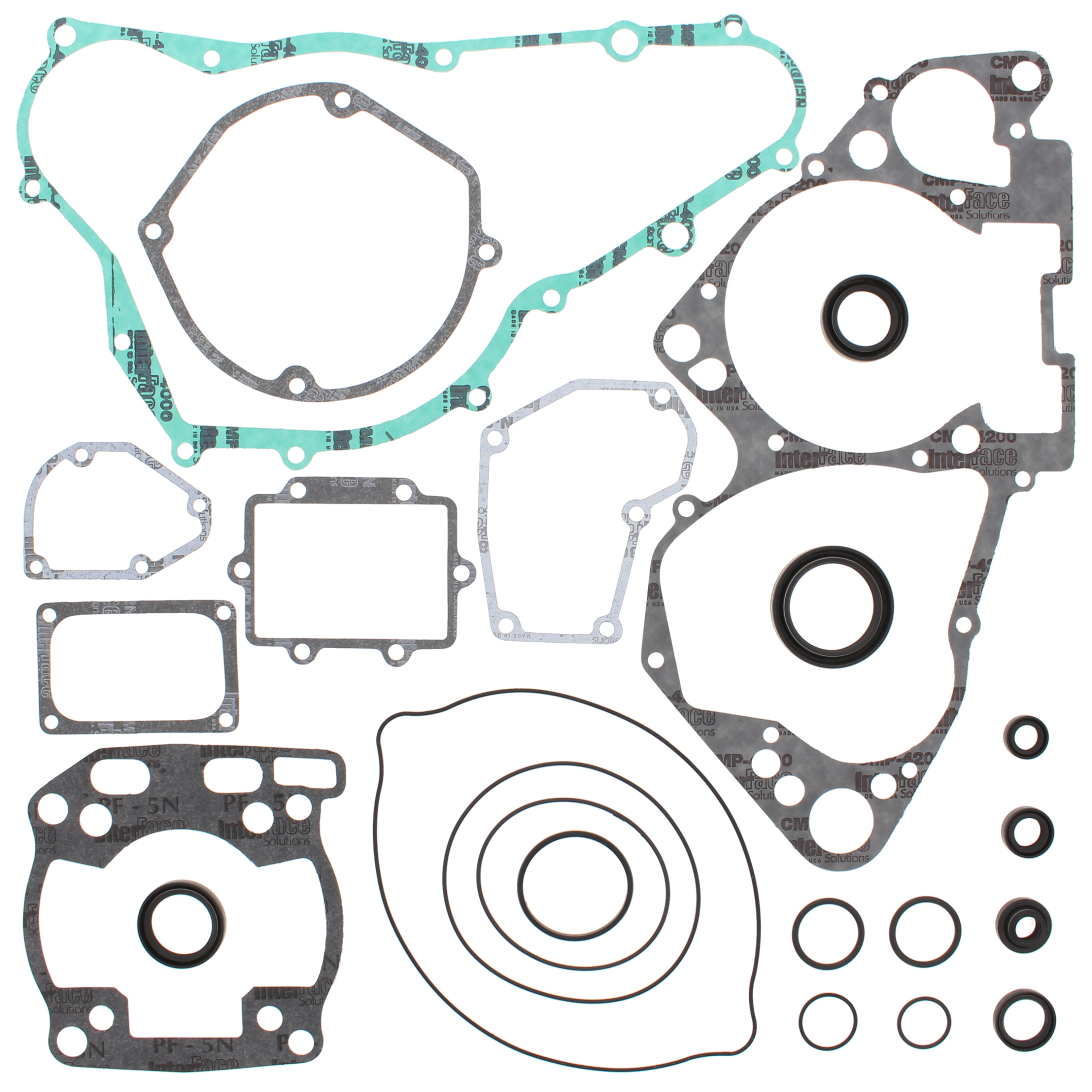 Vertex Complete Gasket Set With Oil Seals - Offroad Collection