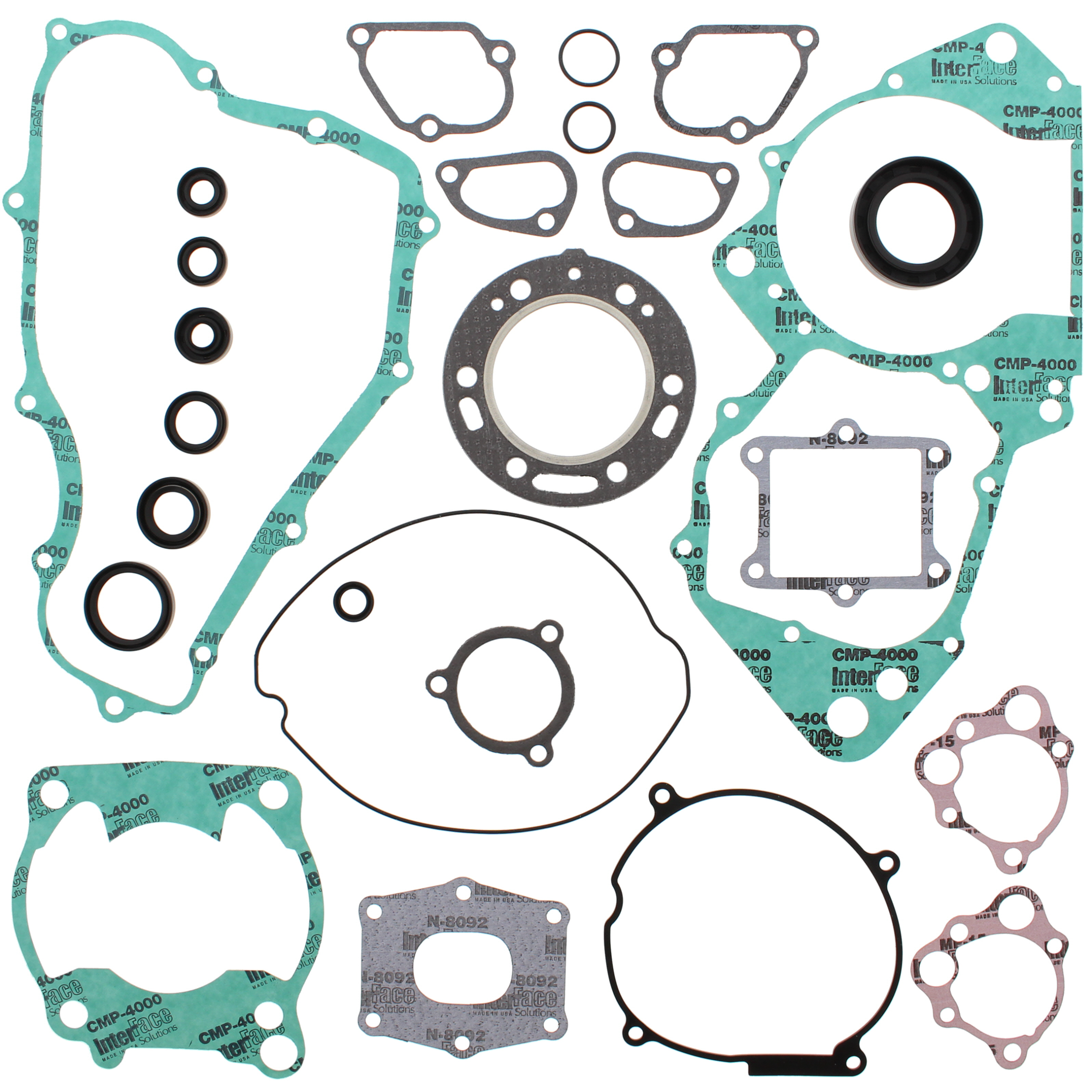 Vertex Complete Gasket Set With Oil Seals - Offroad Collection