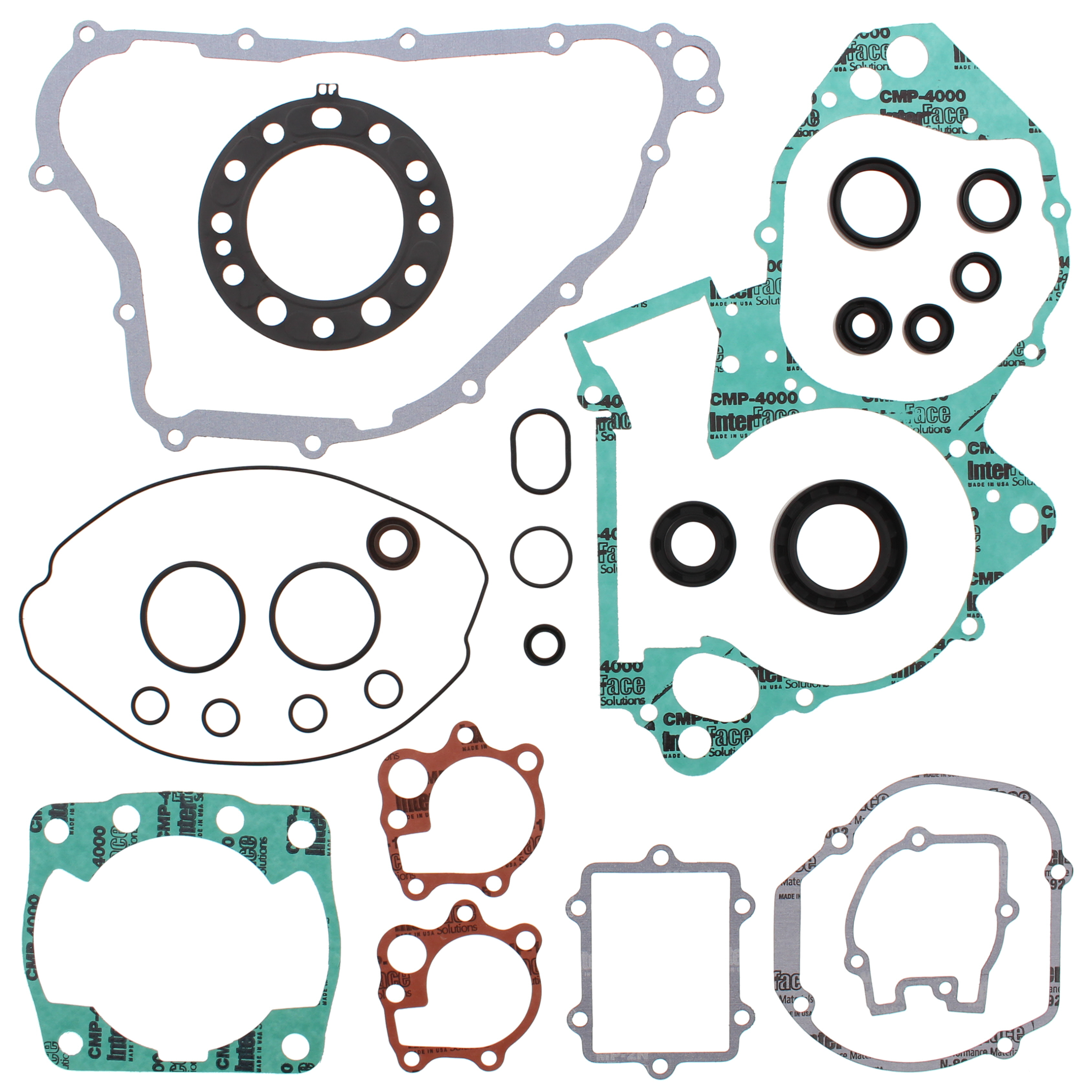 Vertex Complete Gasket Set With Oil Seals - Offroad Collection