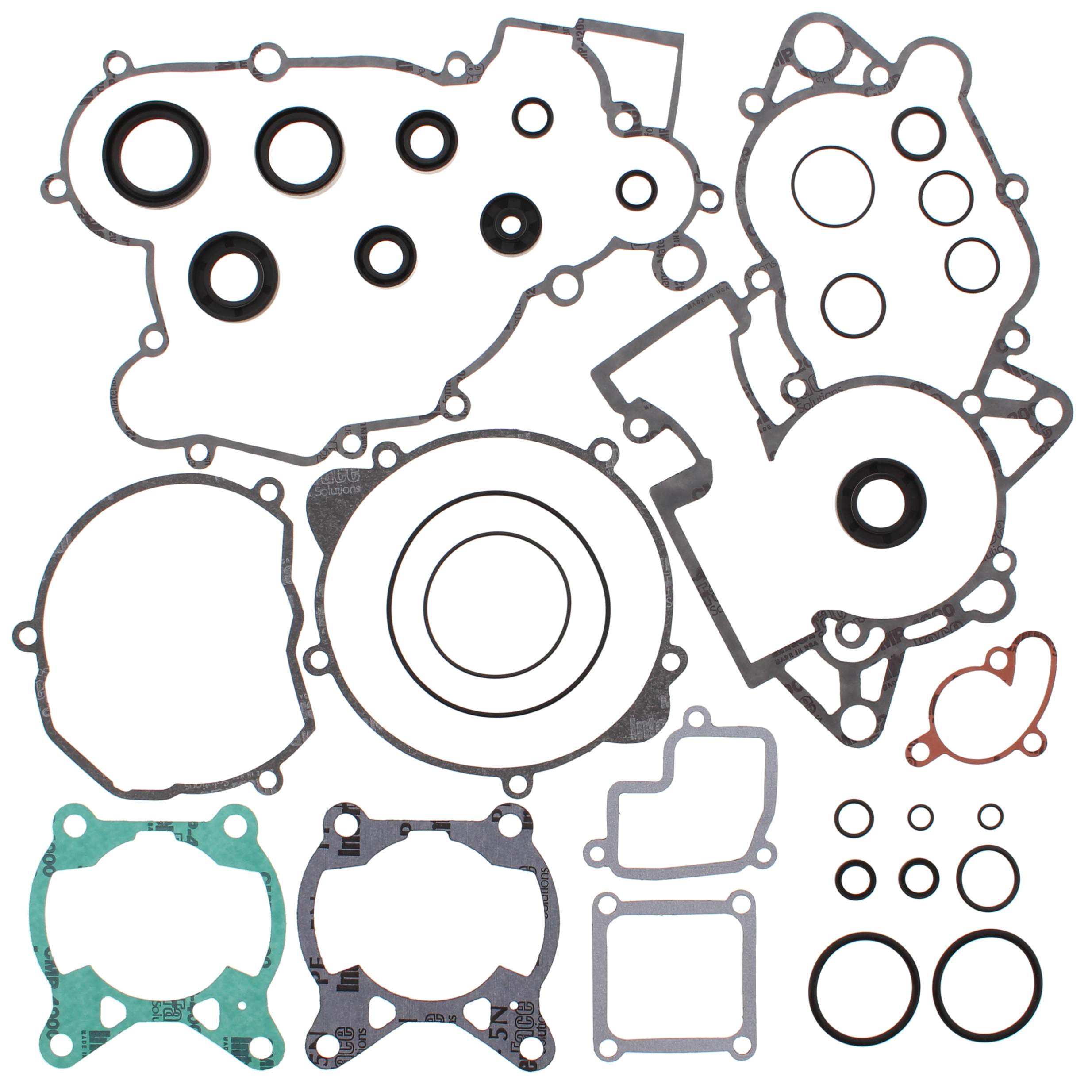 Vertex Complete Gasket Set With Oil Seals - Offroad Collection