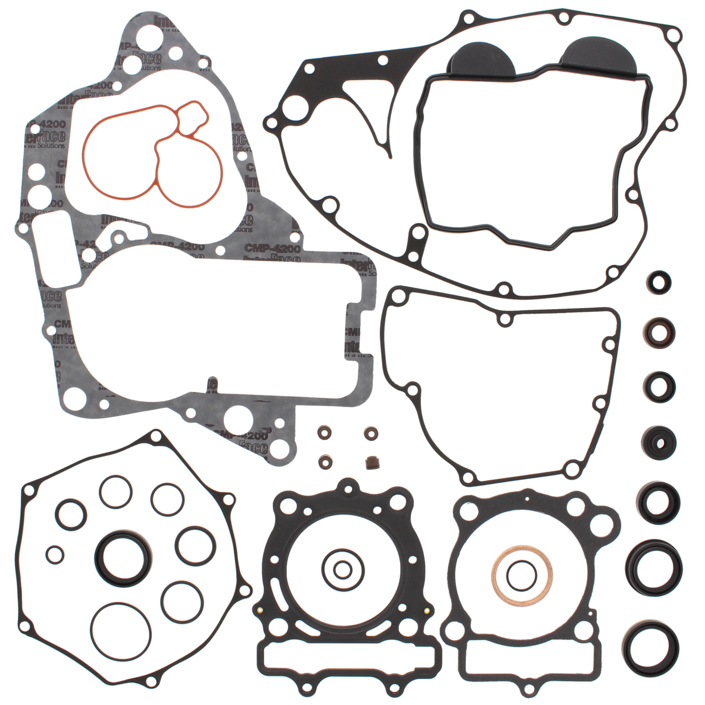 Vertex Complete Gasket Set With Oil Seals - Offroad Collection