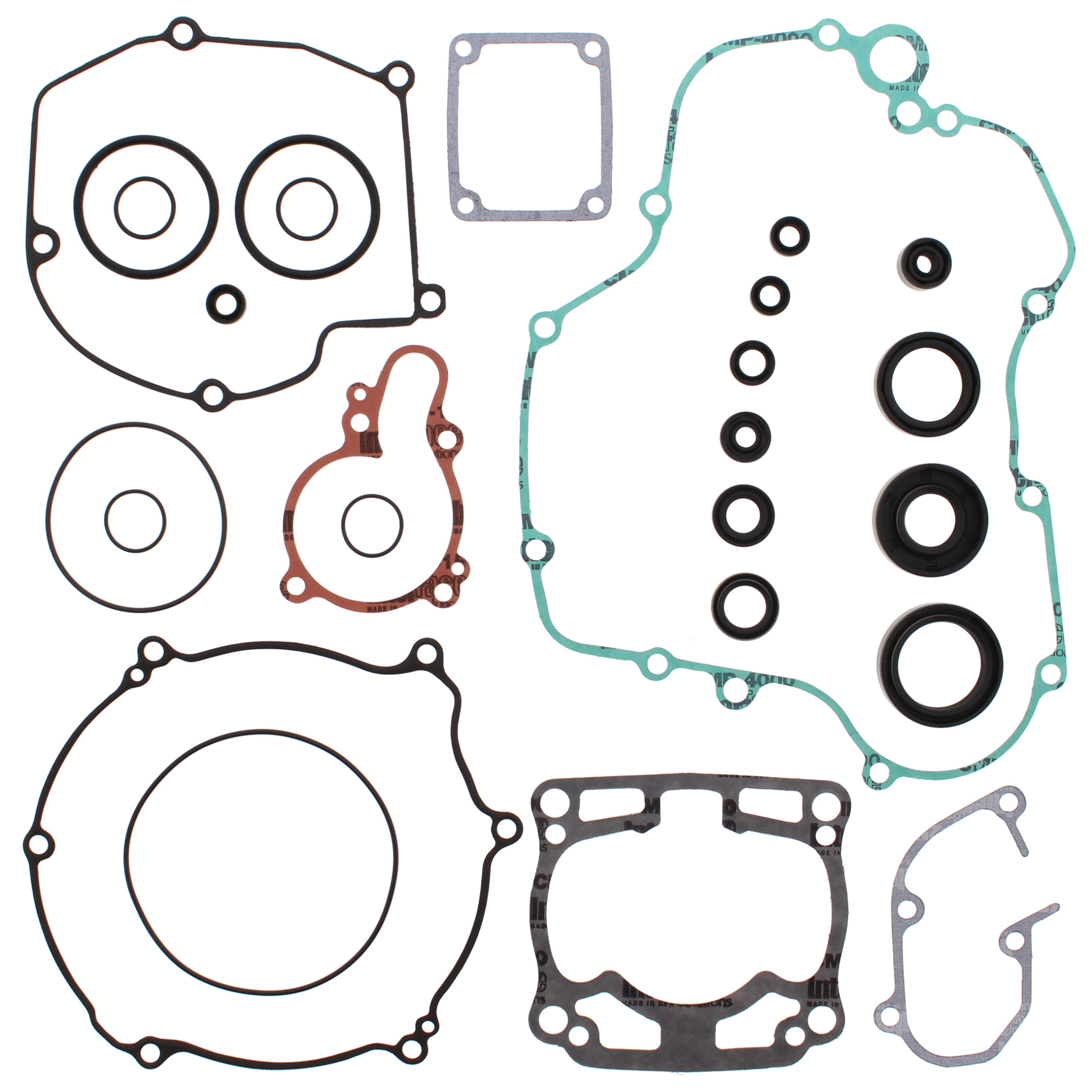 Vertex Complete Gasket Set With Oil Seals - Offroad Collection