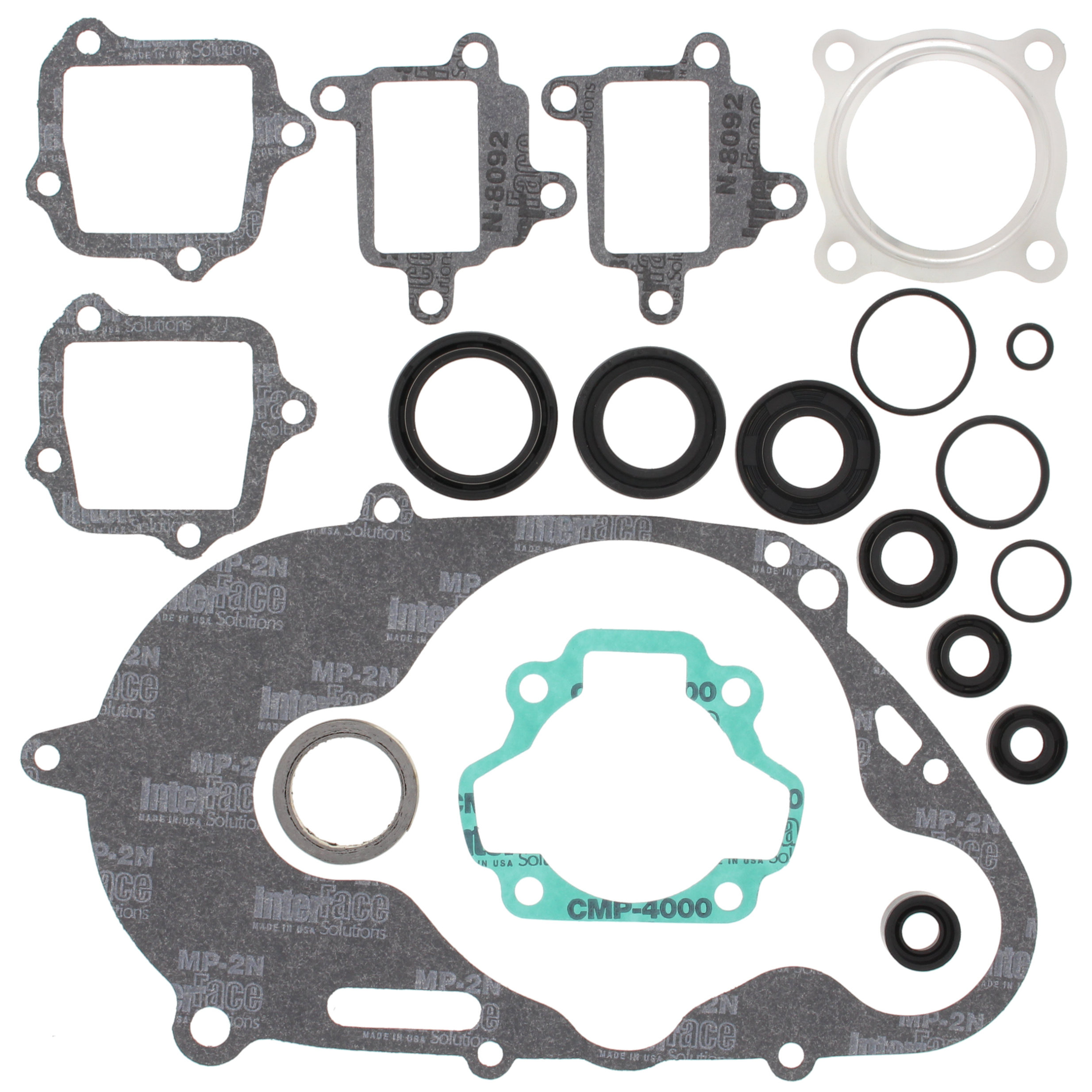 Vertex Complete Gasket Set With Oil Seals - Offroad Collection