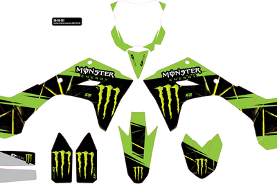 D-cor Complete Graphic Kit Kawasaki - Offroad Collection