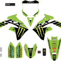 D-cor Complete Graphic Kit Kawasaki - Offroad Collection