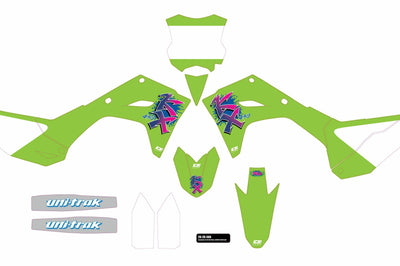 D-cor Complete Graphic Kit Kawasaki - Offroad Collection