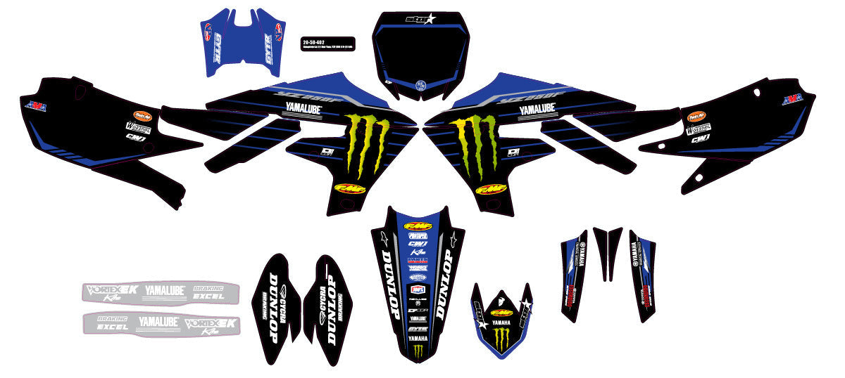 D-COR Complete Kit 22 Star Yam White Bg