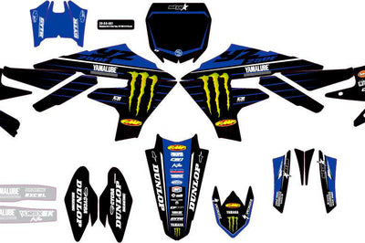 D-cor Complete Kit 22 Star Yam White Bg - Black