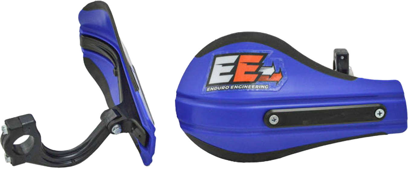 Enduro Engineering Composite Mnt Roost Deflectors Blue W/mounting Hardware - Offroad Collection