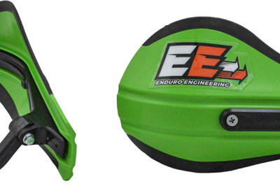 Enduro Engineering Composite Mnt Roost Deflectors Green W/mounting Hardware - Offroad Collection