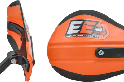 Enduro Engineering Composite Mnt Roost Deflectors Orange W/mounting Hardware - Offroad Collection