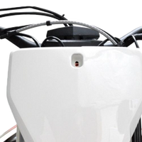 Enduro Engineering Composite Mnt Roost Deflectors Orange W/mounting Hardware - Offroad Collection