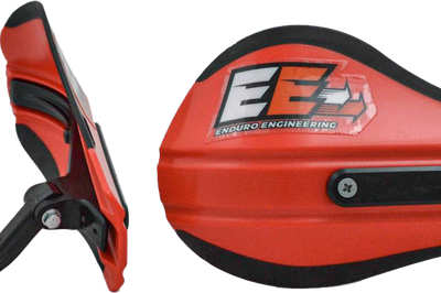 Enduro Engineering Composite Mnt Roost Deflectors Red W/mounting Hardware - Offroad Collection