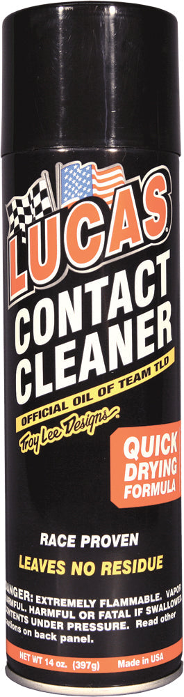 Lucas Contact Cleaner 14oz - Harddrive Products