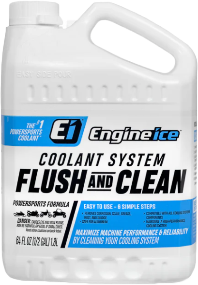 Engine Ice Coolant System Flush And Clean 0.5 Gal