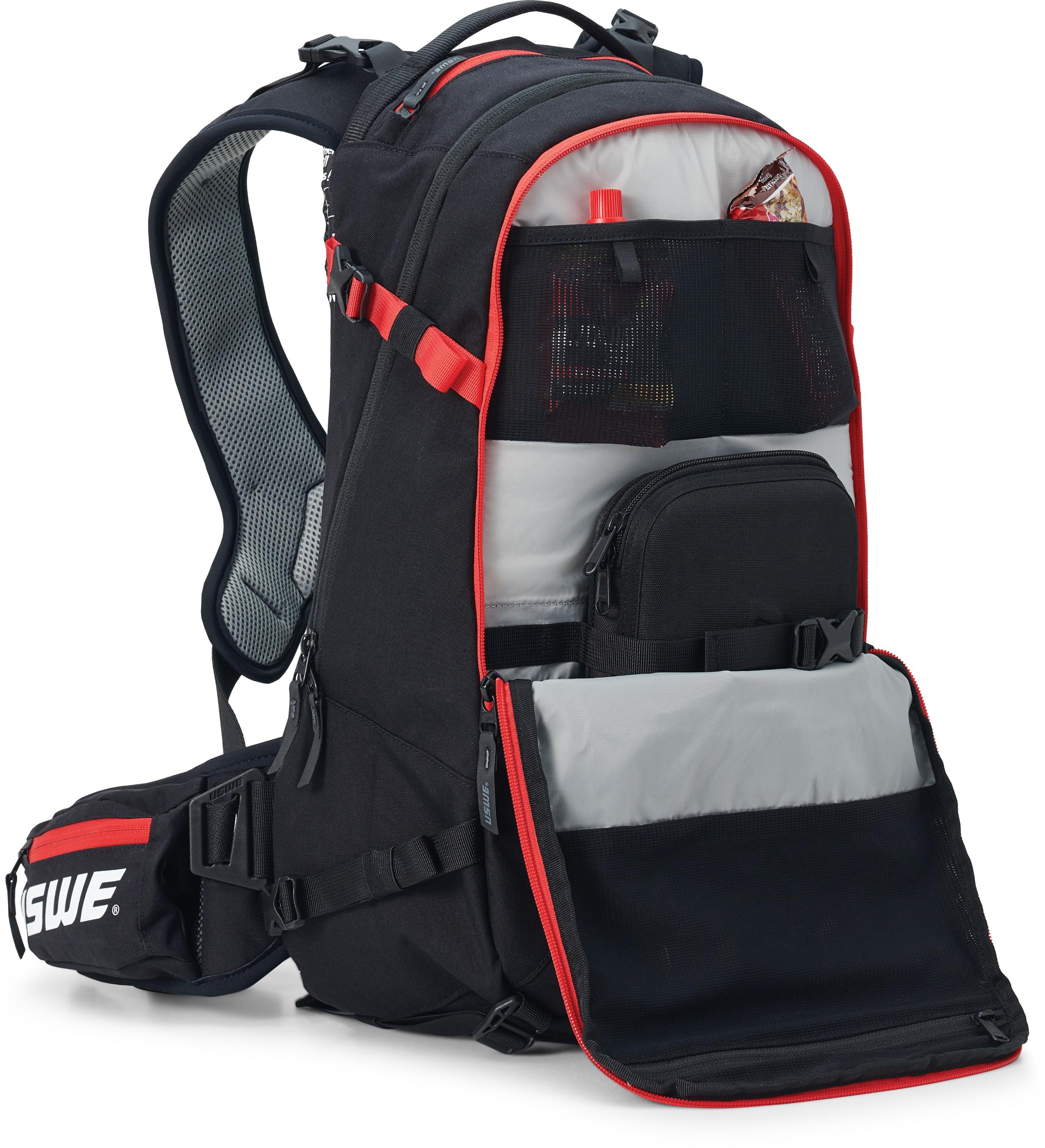 Uswe Core 16 3.0l Elite Daypack Red Plug n play Tube Apparel Collection