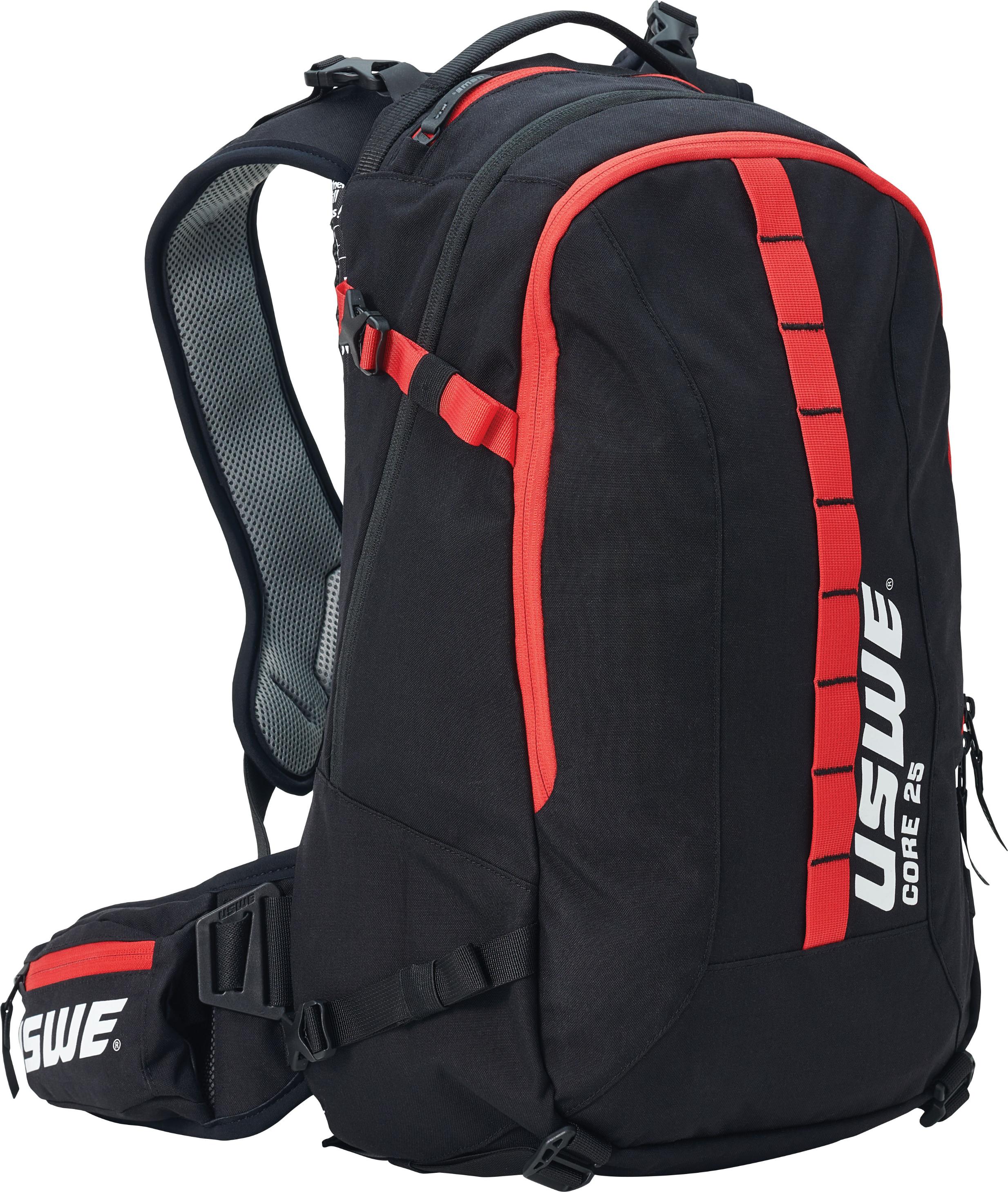 Uswe Core 25 3.0l Elite Daypack Red Plug-n-play Tube - Apparel Collection