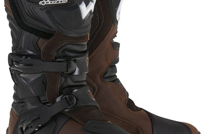 Alpinestars Corozal Adventure Drystar Boots Black Sz 13 - Brown Oiled Leather / US 09 - Apparel Collection