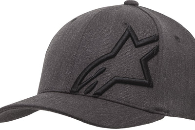 Alpinestars Corp Shift 2 Curved Brim Hat Black/red Sm/md - Dark Grey/Black / Large - X-Large