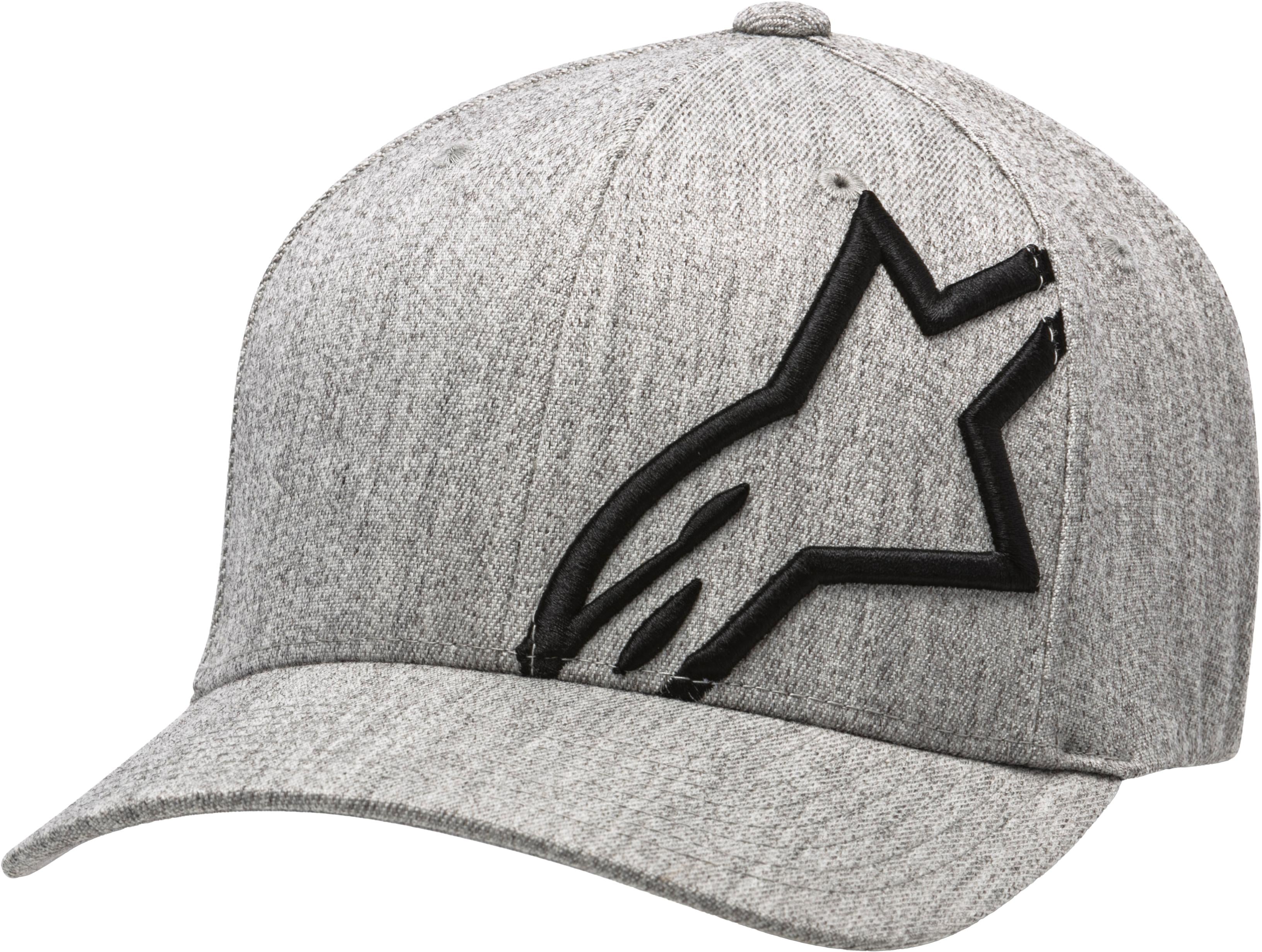 Alpinestars Corp Shift 2 Curved Hat Grey Heather/black Sm/md - Heather/Black / Small - Medium - Bicycle Collection