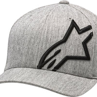Alpinestars Corp Shift 2 Curved Hat Grey Heather/black Sm/md - Heather/Black / Small - Medium - Bicycle Collection