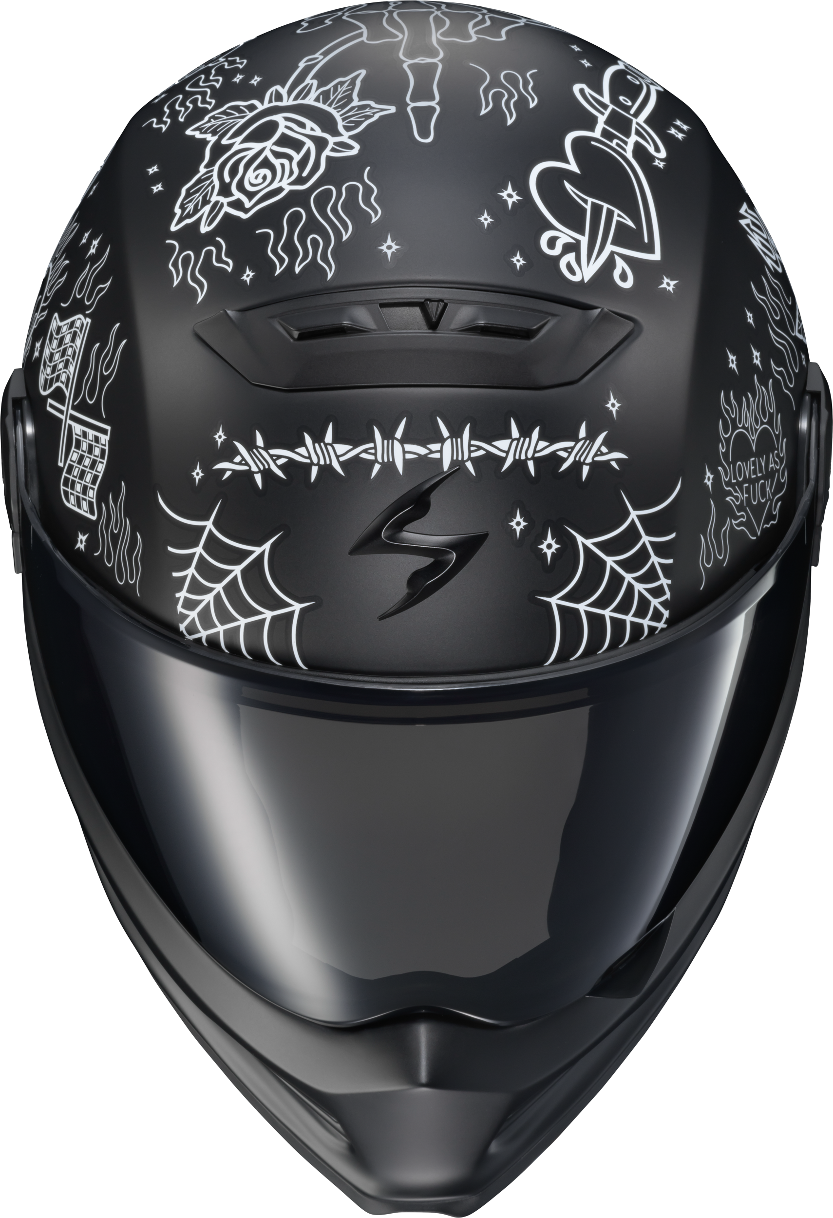 SCORPION EXO Covert Fx Full Face Helmet The Litas 2 Black Xs - Helmets