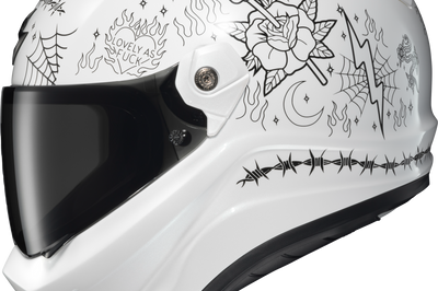 Scorpion Exo Covert Fx Full Face Helmet The Litas 2 White Xs - 2X-Large