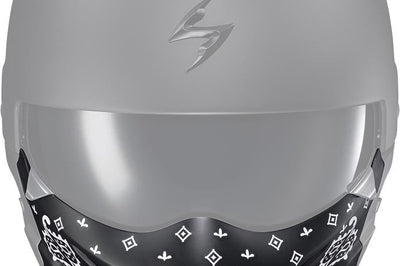 SCORPION EXO Covert Mask Bandana Matte Black - Helmet Accessories