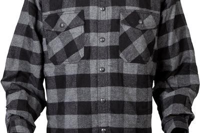 Scorpion Exo Covert Moto Flannel Black/brown/grey Xl - Black/Grey / 2X-Large - Harddrive Products