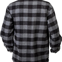 Scorpion Exo Covert Moto Flannel Black/brown/grey Xl - Black/Grey / 2X-Large - Harddrive Products