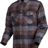 Scorpion Exo Covert Moto Flannel Black/brown/grey Xl - Black/Grey / 2X-Large - Harddrive Products