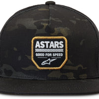 Alpinestars Covert Trucker Green/black - Black/Black / One Size Fits Most - Bicycle Collection