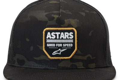 Alpinestars Covert Trucker Green/black - Black/Black / One Size Fits Most - Bicycle Collection